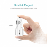 Quick Charge 3.0 Car Charger For Mobile Phone Dual Usb Car Charger Qualcomm Qc 3.0 Fast Charging Adapter Mini Usb Car Charger Charge Hub X