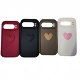 3D Heart Phone Case – Cute Shockproof Protective Cover for iPhone/Samsung Charge Hub X
