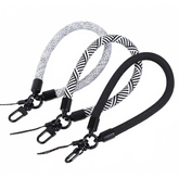 Mobile Phone Short Polyester Rope Anti-theft Wrist Strap Keychain Charge Hub X