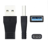 USB Male to Type-C Female Adapter – Fast Data Transfer OTG Converter for Android/PC Charge Hub X