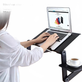 Folding Desk Retractable Adjustable Study Desk In Bed Aluminum Alloy Notebook Computer Bracket Lazy Desk Charge Hub X