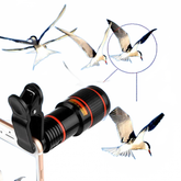 Zoom Mobile Phone Clip-On Retractable Telescope Camera Lens For Galaxy S3 S4 S5 S6 S7 Edge Phone Charge Hub X