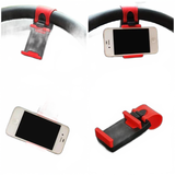 Car Steering Wheel Clip Mount Holder Charge Hub X