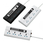 USB Universal Hole Plug Power Strip Smart Charge Hub X