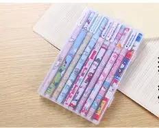 10 Pcs  Pack Colored Gel Pen Ink Pen Promotional Gift Stationery School & Office Supply Charge Hub X