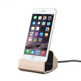 2-in-1 Desktop Charging Dock with USB Cable for iPhone, Android, Type-C & Micro USB Charge Hub X