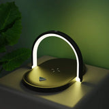 3 In 1 Foldable Wireless Charger Night Light Wireless Charging Station Stonego LED Reading Table Lamp 15W Fast Charging Light Charge Hub X