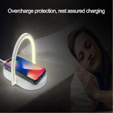 3 In 1 Foldable Wireless Charger Night Light Wireless Charging Station Stonego LED Reading Table Lamp 15W Fast Charging Light Charge Hub X
