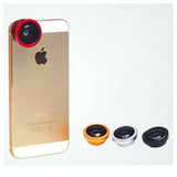 3 in 1 180 Degree Fisheye Lens Charge Hub X