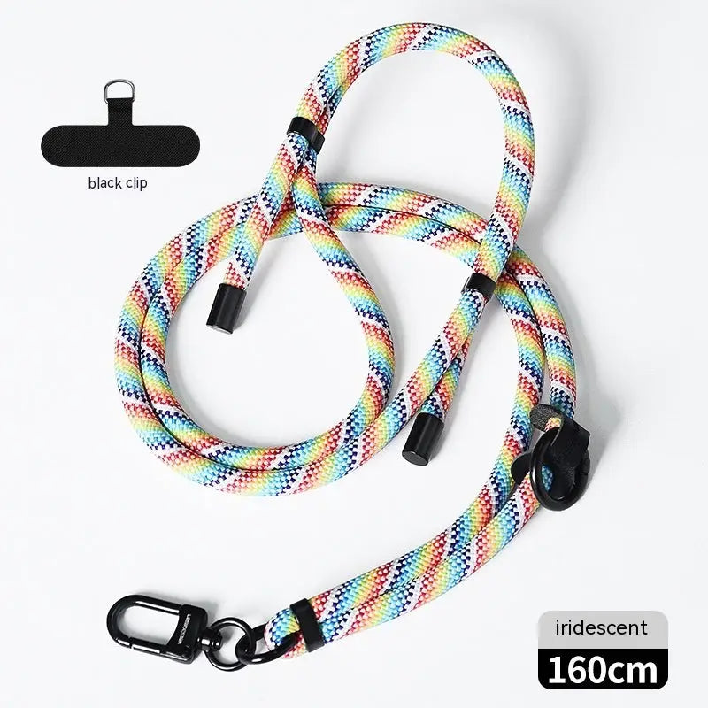 Adjustable Mobile Phone Lanyard Crossbody Strap – Convenient & Hands-Free Charge Hub X