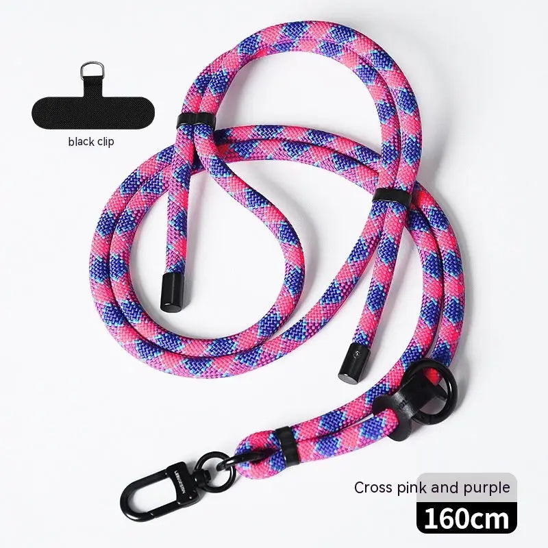 Adjustable Mobile Phone Lanyard Crossbody Strap – Convenient & Hands-Free Charge Hub X