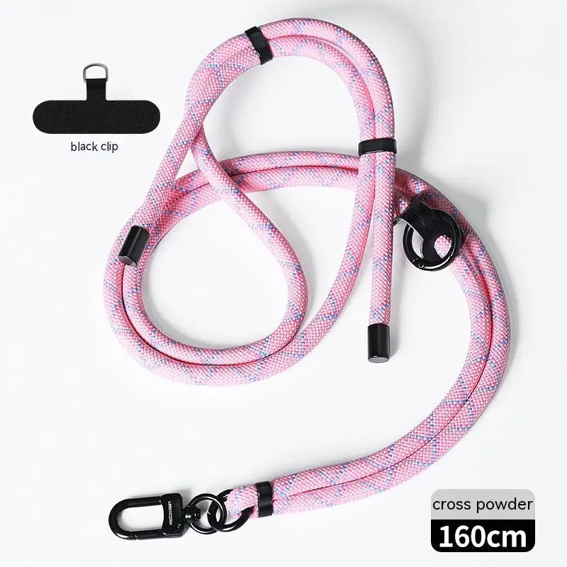 Adjustable Mobile Phone Lanyard Crossbody Strap – Convenient & Hands-Free Charge Hub X