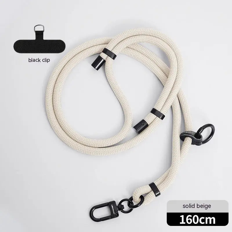 Adjustable Mobile Phone Lanyard Crossbody Strap – Convenient & Hands-Free Charge Hub X