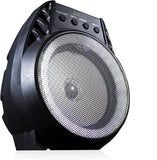 Akai A58168 Vibes 4 Inch LED Party Speaker, Bluetooth Connectivity, Wireless & Portable, 5W, Black AKAI