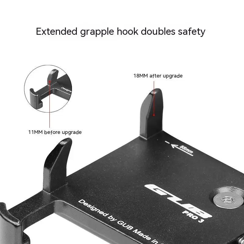 Aluminum Alloy Mobile Phone Bracket Motorcycle Charge Hub X