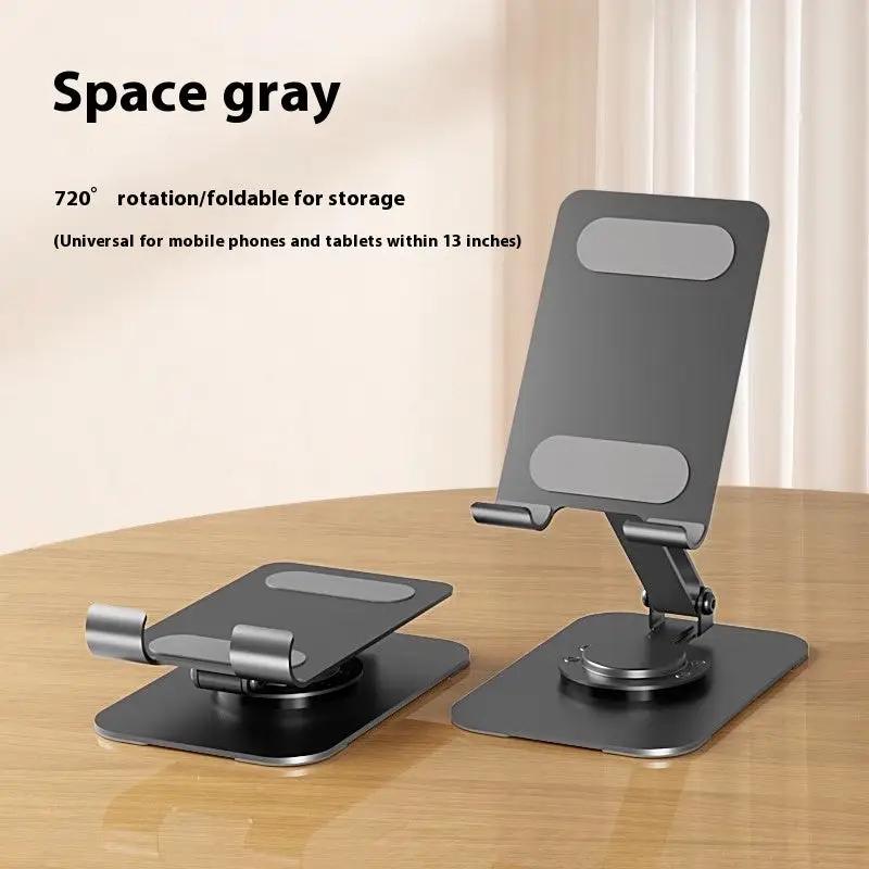 Aluminum Alloy Mobile Phone Holder Lazy Folding Rotation Charge Hub X