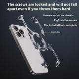 Anti-fall Heat Dissipation Metal Phone Case Mechanical Arm Protective Shell Charge Hub X