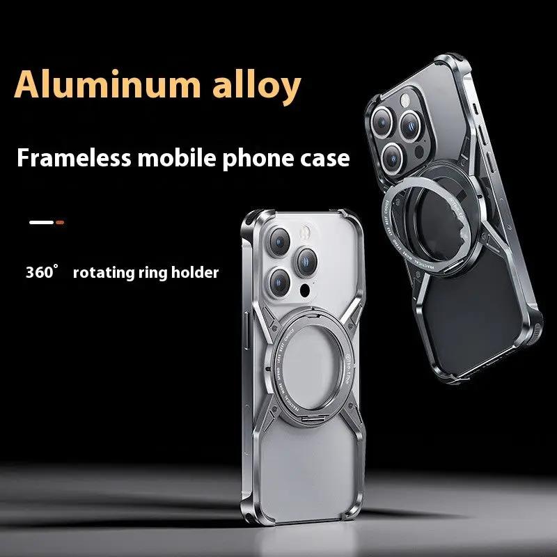 Anti-fall Heat Dissipation Metal Phone Case Mechanical Arm Protective Shell Charge Hub X