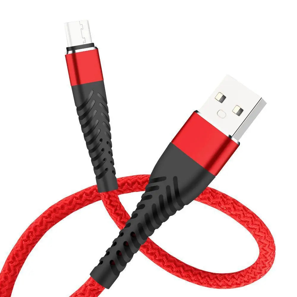 Fast Charge Nylon Data Cable Type C Interface - Charge Hub X