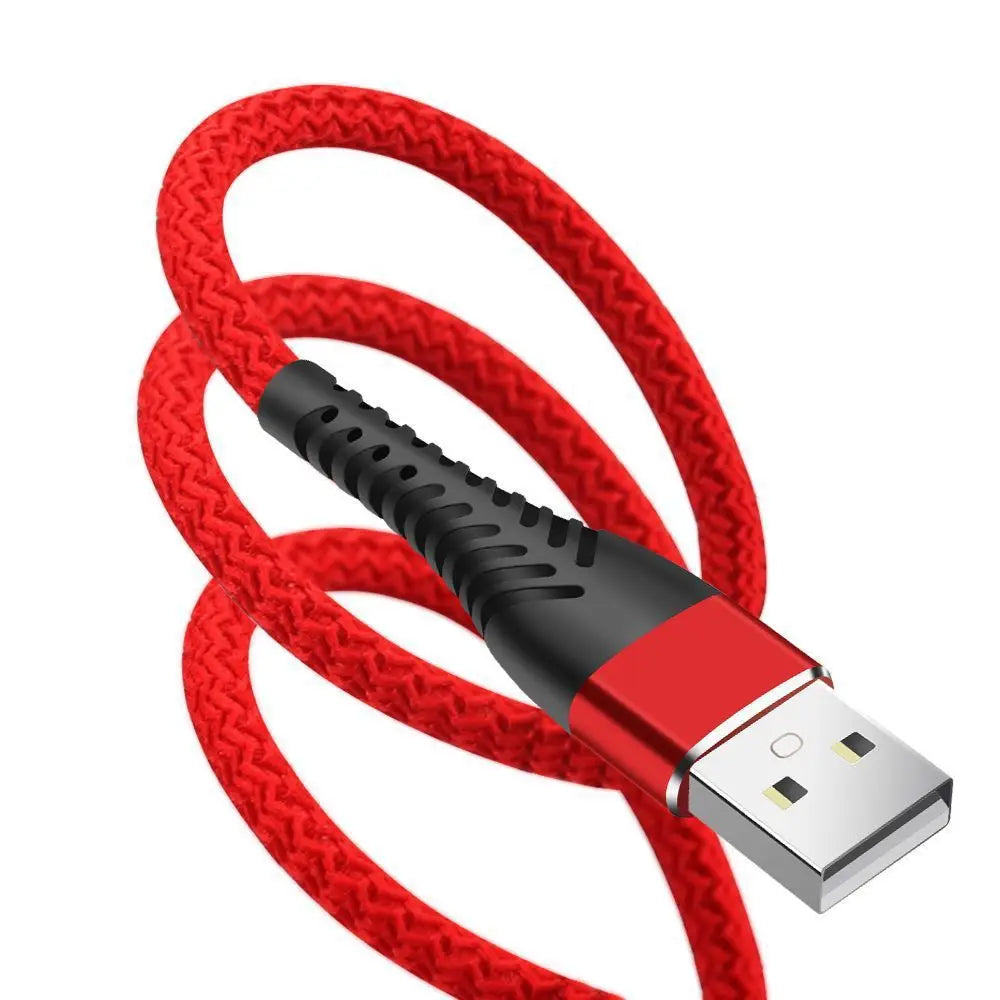 Fast Charge Nylon Data Cable Type C Interface - Charge Hub X