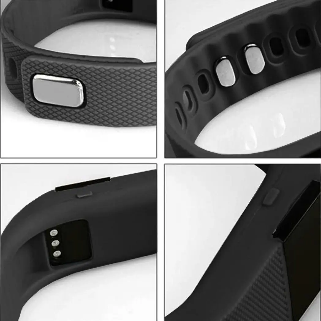 Aquarius OLED Display Smart Bluetooth Fitness Wristband Activity Tracker, Black Aquarius