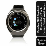 Bas-Tek G4S Bluetooth Connectivity Touch Screen Smart Wrist Watch, space Grey Aquarius