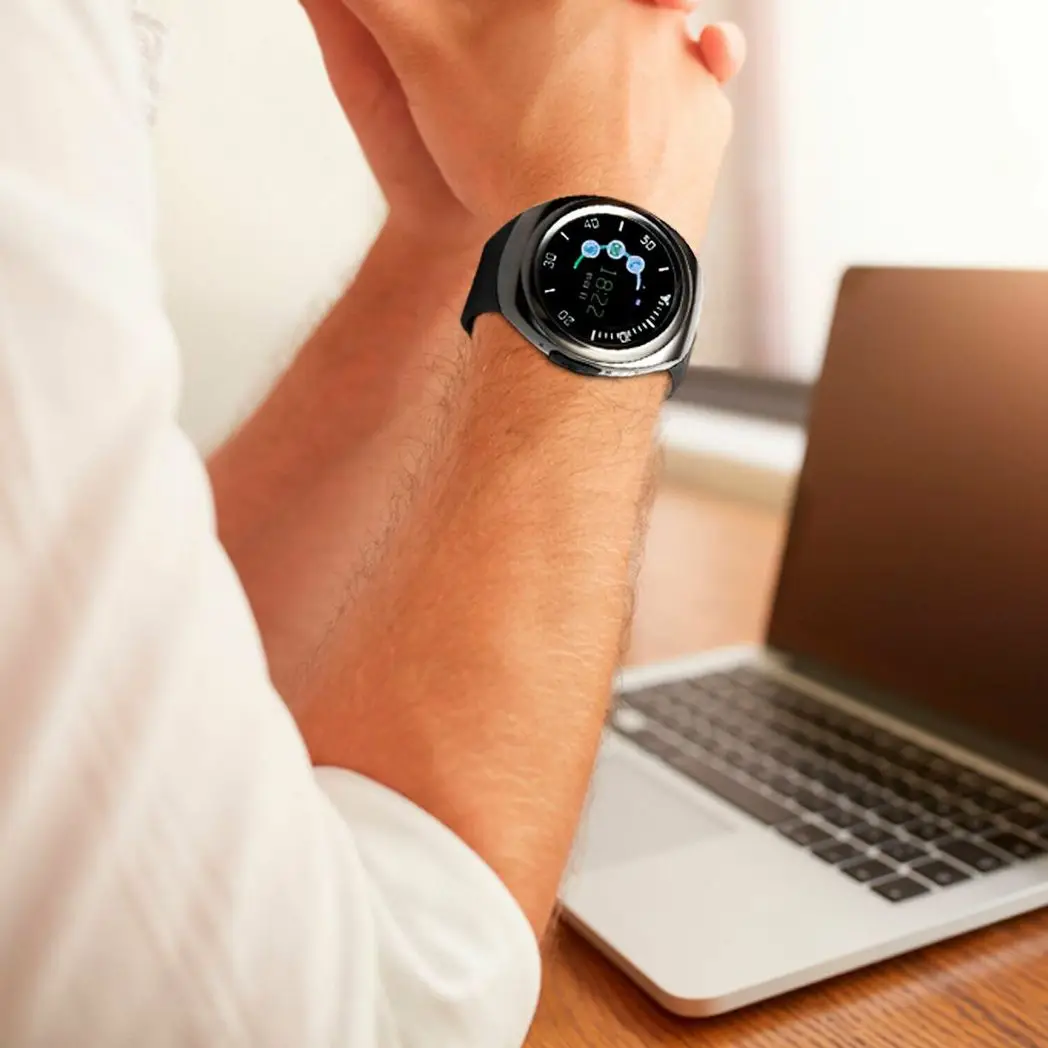 Bas-Tek G4S Bluetooth Connectivity Touch Screen Smart Wrist Watch, space Grey Aquarius