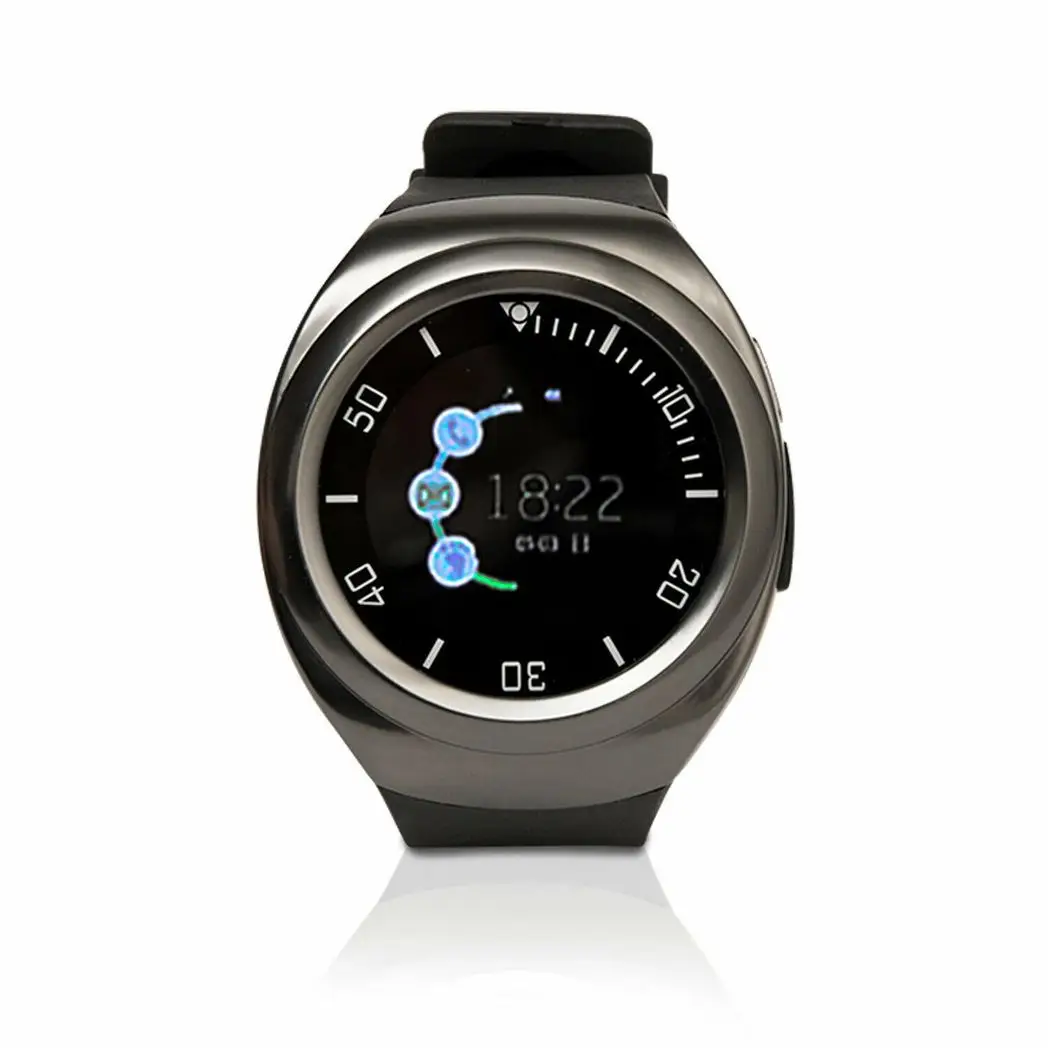 Bas-Tek G4S Bluetooth Connectivity Touch Screen Smart Wrist Watch, space Grey Aquarius