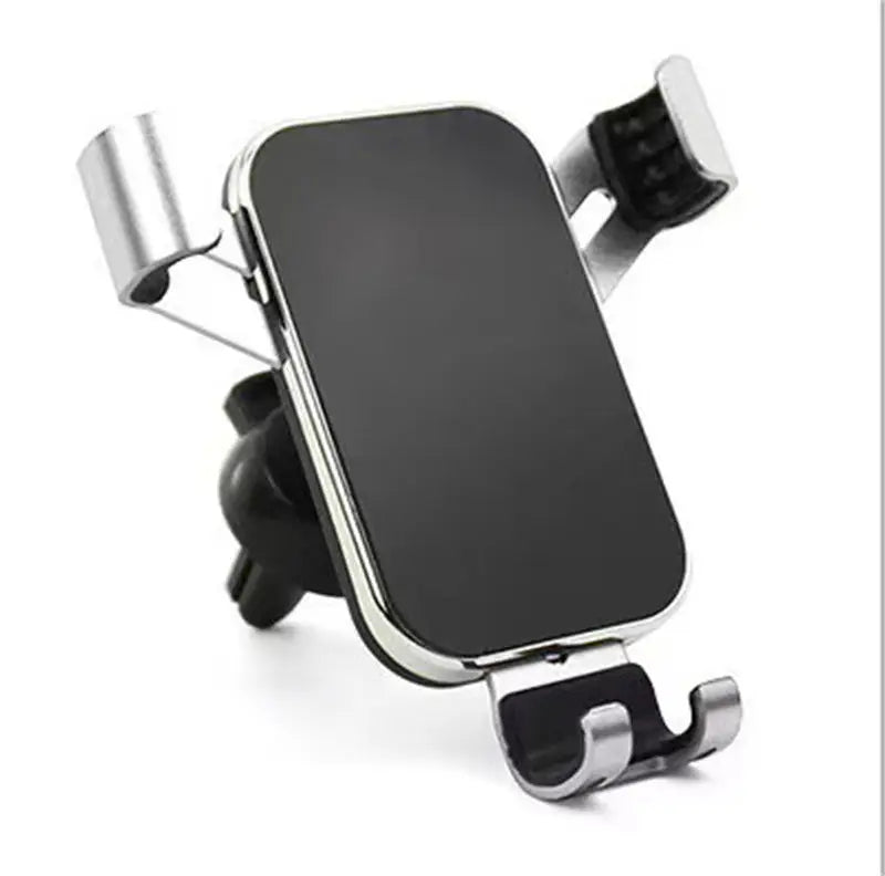 Car Phone Holder Aluminum Alloy Air Vent Mount Universal Mobile Stand Bracket Charge Hub X