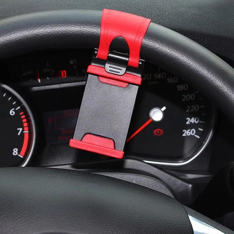 Car Steering Wheel Clip Mount Holder Charge Hub X