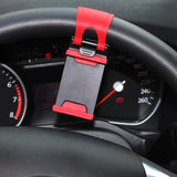 Car Steering Wheel Clip Mount Holder Charge Hub X