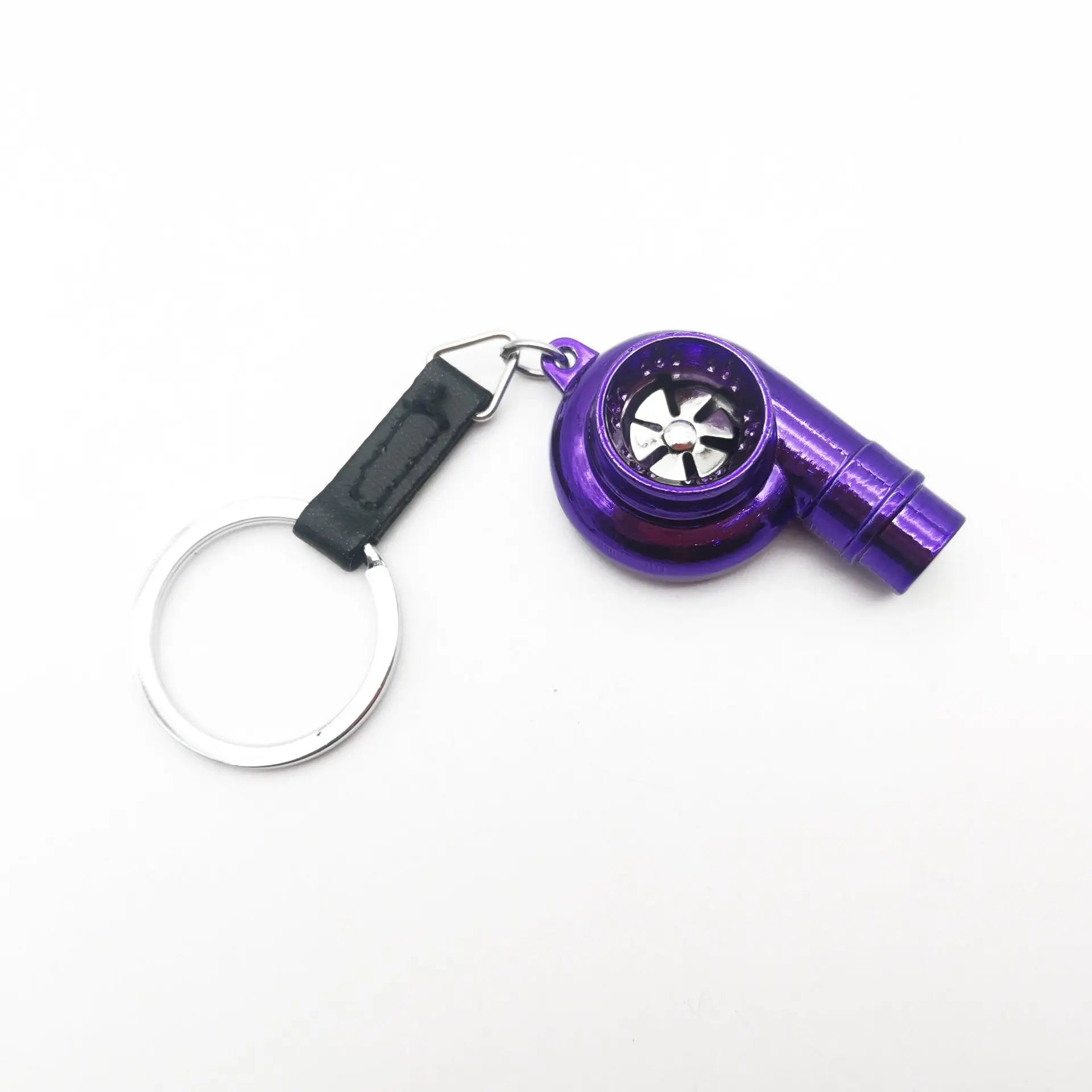 Car Turbo Whistle Modeling Simulation Alloy Metal Keychains Charge Hub X