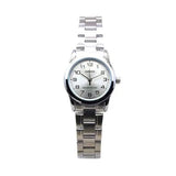 Casio Women's Analogue Stainless Steel Easy Reader Silver Dial Watch - LTP-V001D-7BUDF Casio