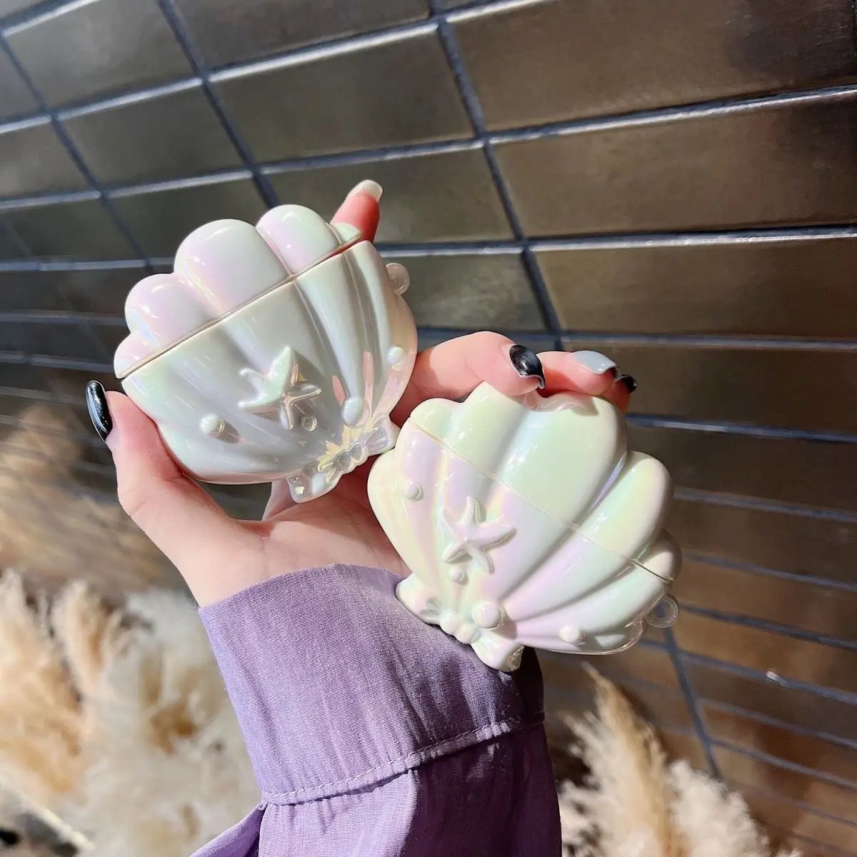 Colorful Shell Headphone Case Charge Hub X