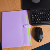 Colourful Plastic File Organisers Pack Of 4 Unbranded