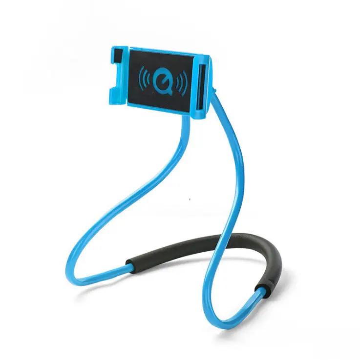 Compatible With, Mobile Holder Hanging Neck Lazy Necklace Bracket For Portable Flexible 360 Degree Smartphone Holder Newly Charge Hub X