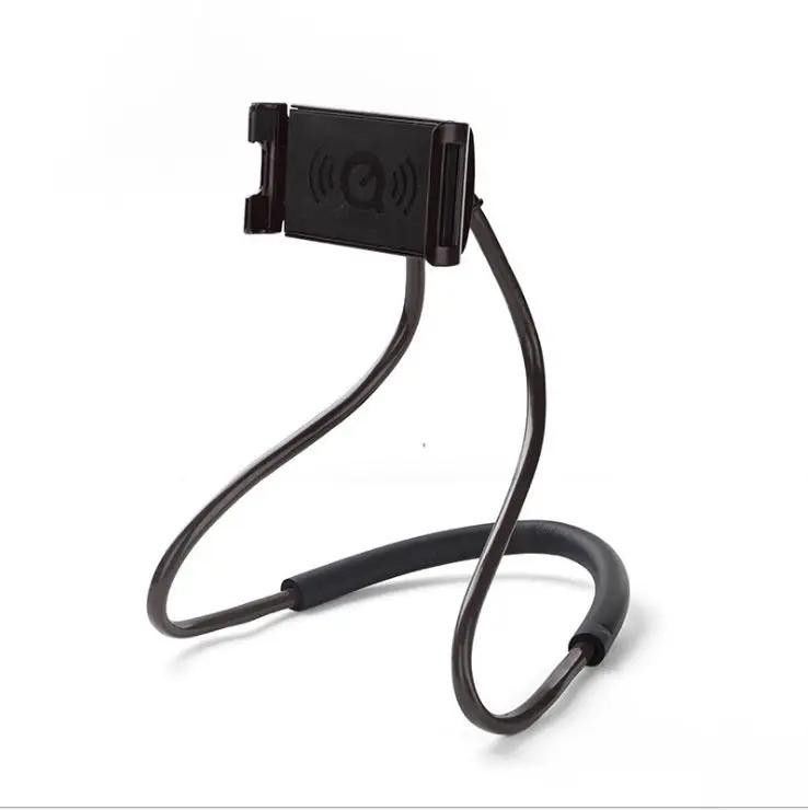 Compatible With, Mobile Holder Hanging Neck Lazy Necklace Bracket For Portable Flexible 360 Degree Smartphone Holder Newly Charge Hub X