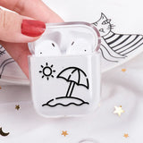 Compatible with Apple, airpods Wireless Bluetooth headset protective cover/Storage Box Charge Hub X