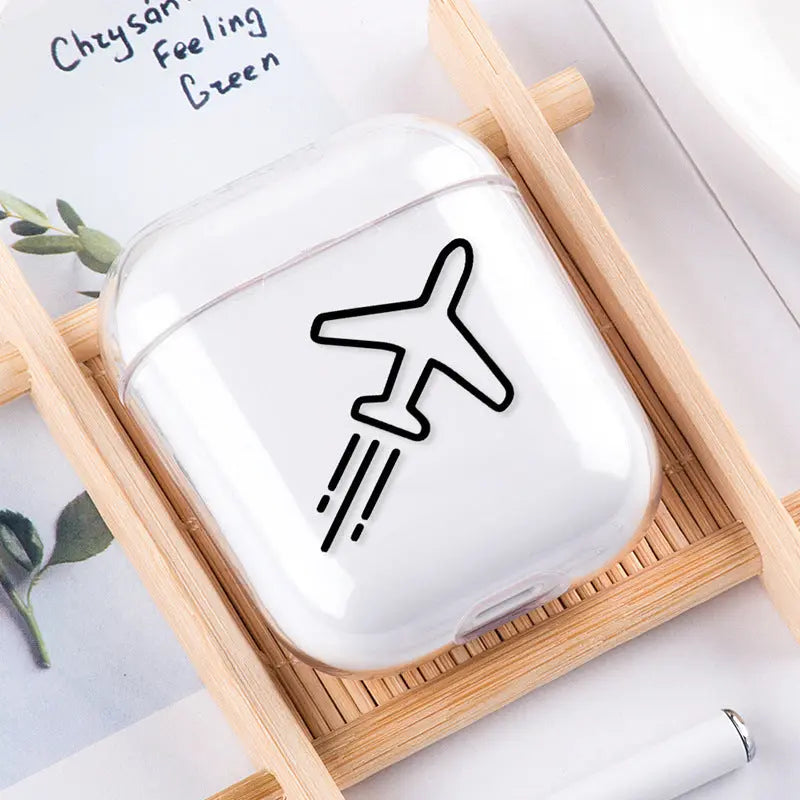 Compatible with Apple, airpods Wireless Bluetooth headset protective cover/Storage Box Charge Hub X