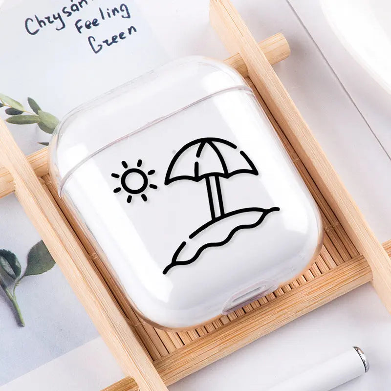 Compatible with Apple, airpods Wireless Bluetooth headset protective cover/Storage Box Charge Hub X