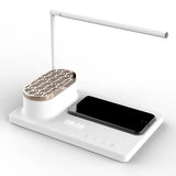 Creative Bedroom LED Bedside Reading Lamp Mobile Phone Wireless Charging Desk Lamp Charge Hub X