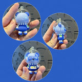 Creative Cartoon Cute Space Bear Keychain Charge Hub X