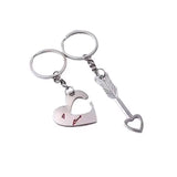 Couple Keychain Cupid Key Pendant Hot-selling Small Gift Charge Hub X