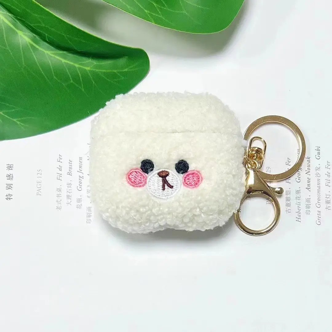 Cute Plush Earphone Cover Protection Charge Hub X