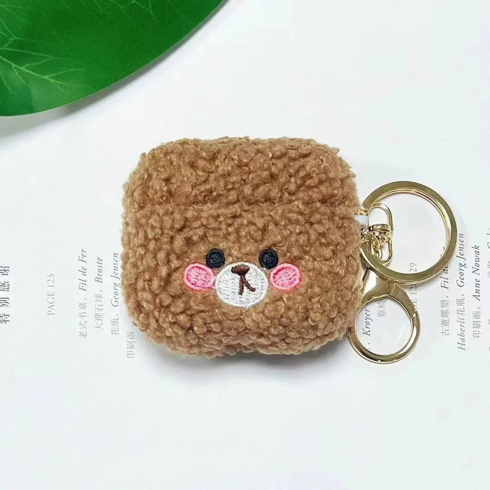 Cute Plush Earphone Cover Protection Charge Hub X