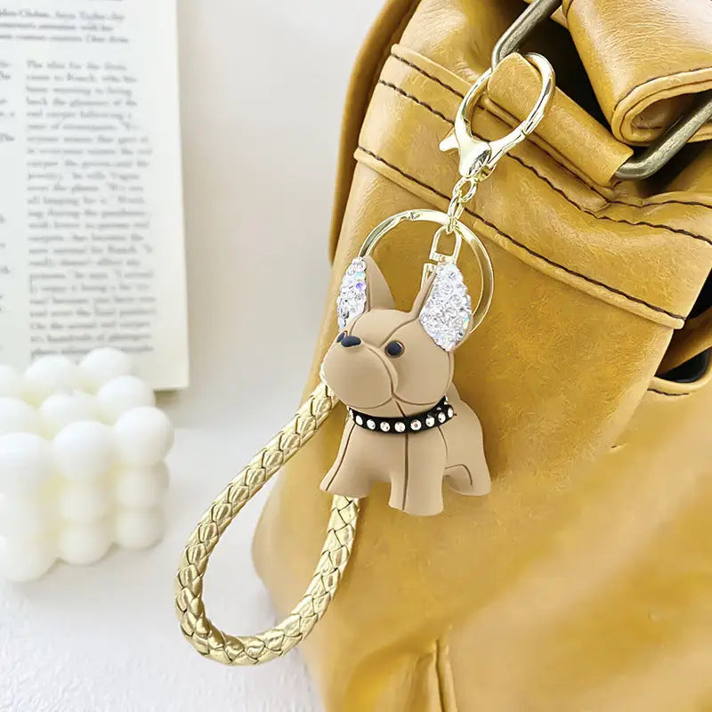 Cute Puppy Blue Key Exquisite Pendant With Keychain Charge Hub X