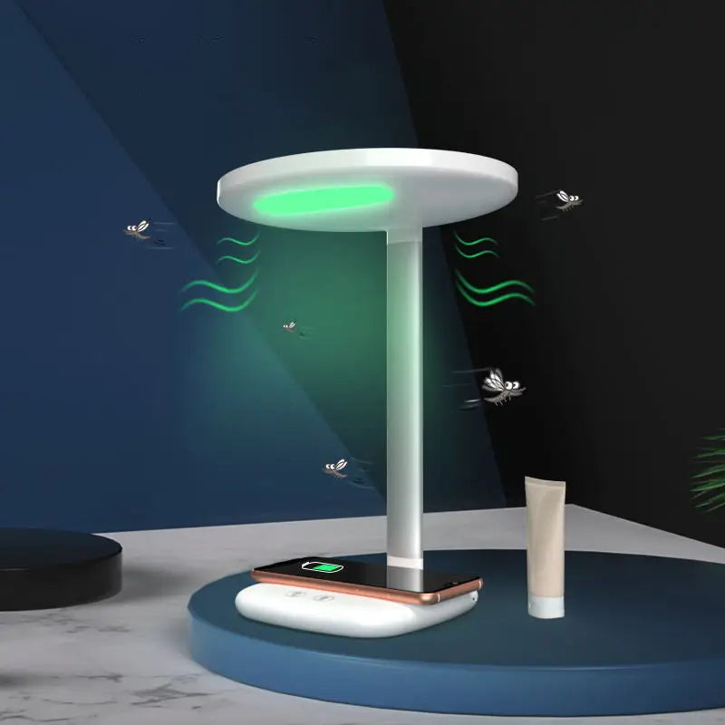 Desktop Multifunctional With Mobile Phone Wireless Charging Smart Led Makeup Charge Hub X