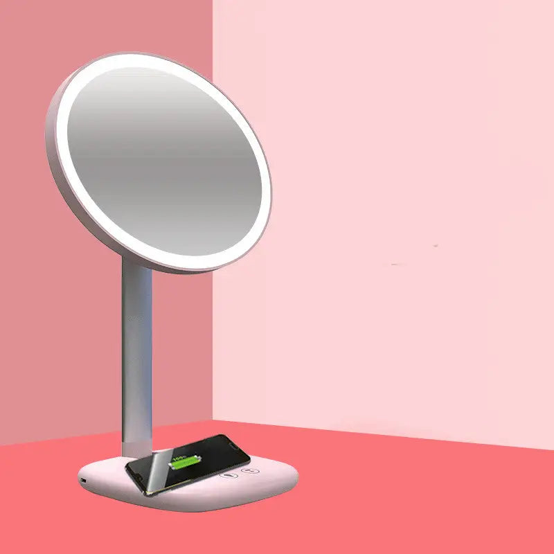 Desktop Multifunctional With Mobile Phone Wireless Charging Smart Led Makeup Charge Hub X