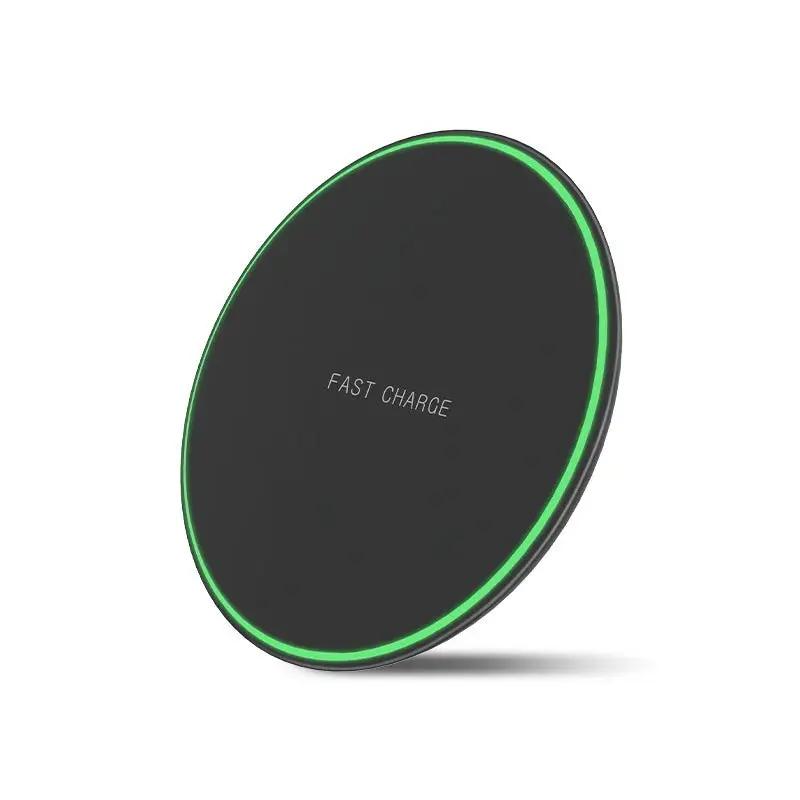 Desktop Phone Ultra-thin Round Wireless Charger Charge Hub X