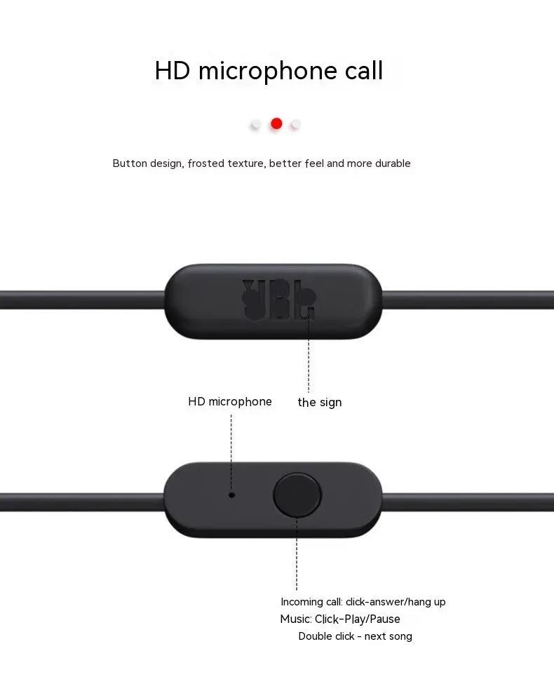 Earphone In-ear Dynamic Bass Boost Subwoofer Music Mobile Phone Earphone In-ear Wired Charge Hub X